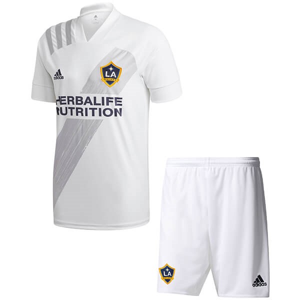 Camiseta Los Angeles Galaxy 1ª Kit Niño 2020 2021 Blanco